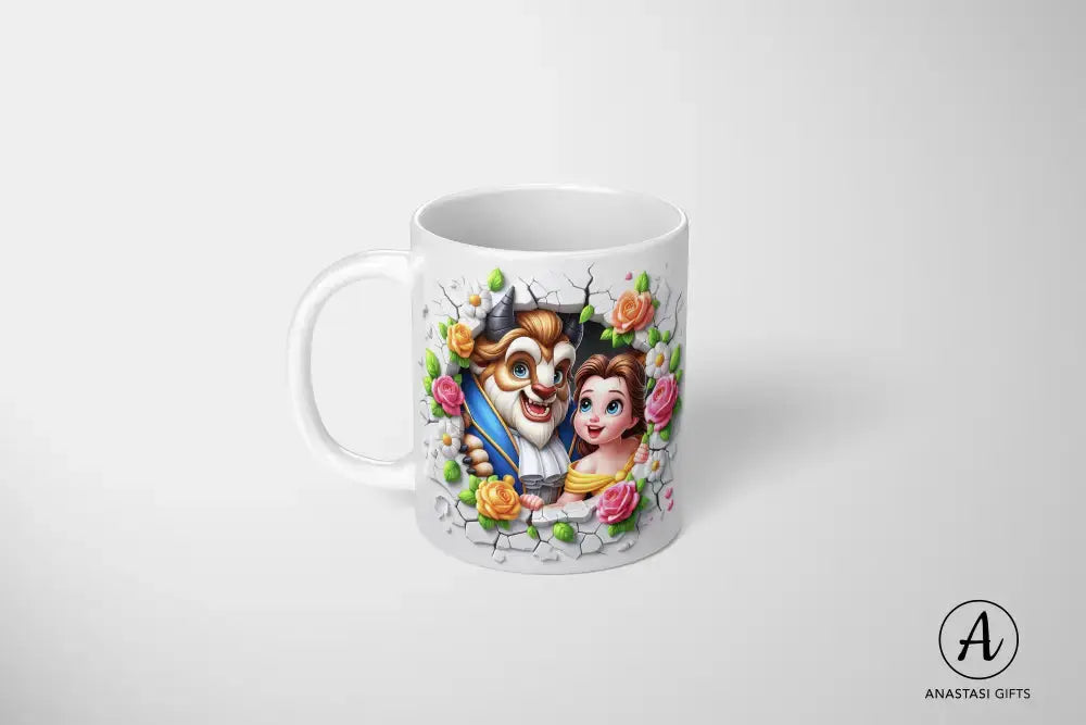 Beauty & the Beast - Mug-Anastasi Gifts