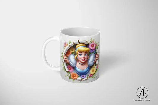 Cinderella - Ceramic Mug-Anastasi Gifts