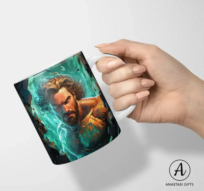 DC Aqua Man Mug-Anastasi Gifts