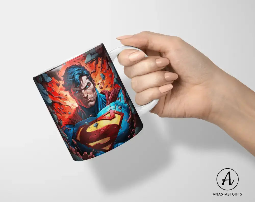 DC Superman Mug-Anastasi Gifts