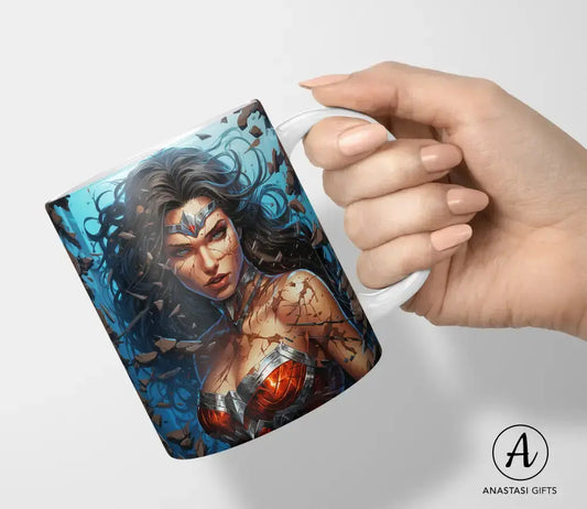 DC Wonder Women Mug-Anastasi Gifts