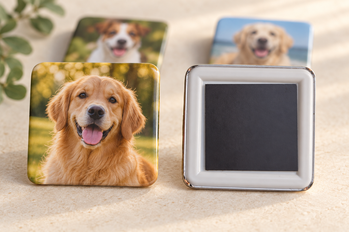 Personalised Pet Photo Magnets