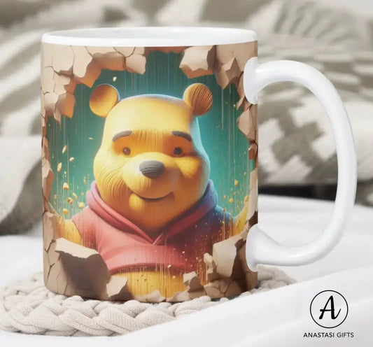 Disney Ceramic Mugs | 3D-Effect Prints-Anastasi Gifts