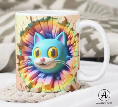 Disney Ceramic Mugs | 3D-Effect Prints-Anastasi Gifts