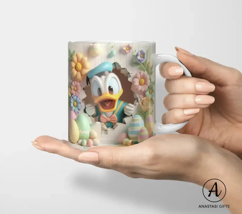 Donald Duck Disney Easter Mug-Anastasi Gifts