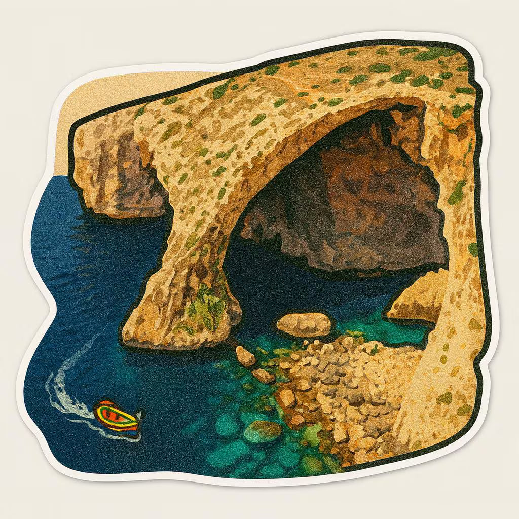 Maltese Sticker from Malta-Anastasi Gifts