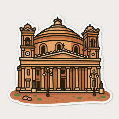 Maltese Sticker from Malta-Anastasi Gifts