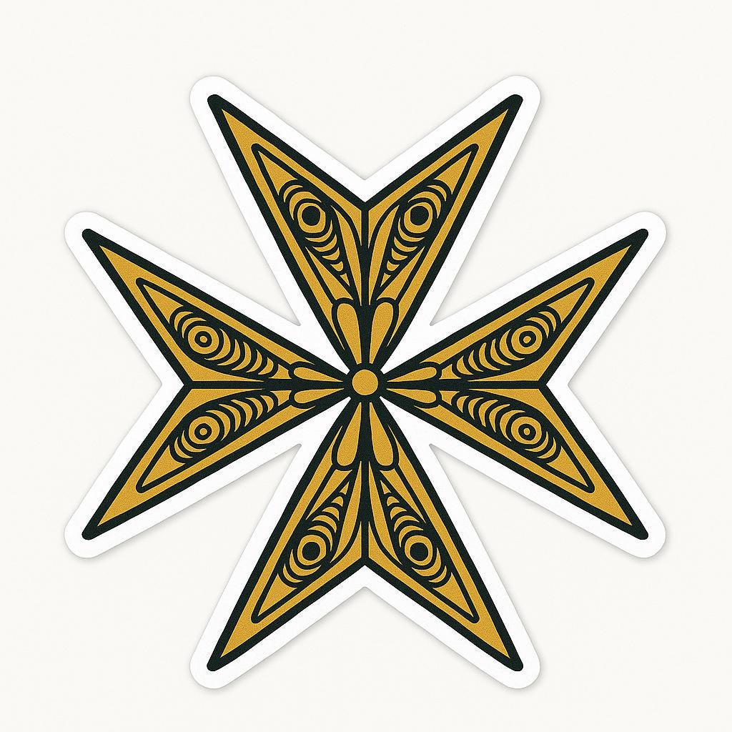 Maltese Sticker from Malta-Anastasi Gifts