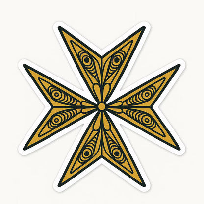 Maltese Sticker from Malta-Anastasi Gifts