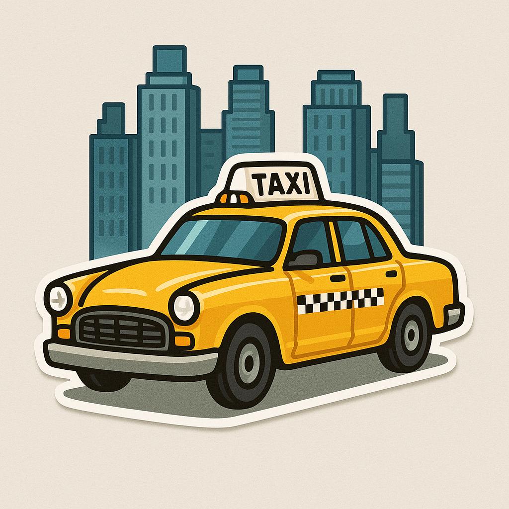 New York Iconic Landmarks Sticker- - Statue of Liberty, Empire State, Brooklyn Bridge, Time Square, Chrysler Building & Grand Central-Anastasi Gifts