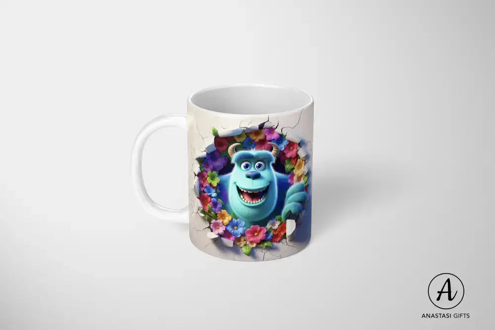 James (Monsters Inc.) - Ceramic Mugs - Vibrant 3D Printed-Anastasi Gifts