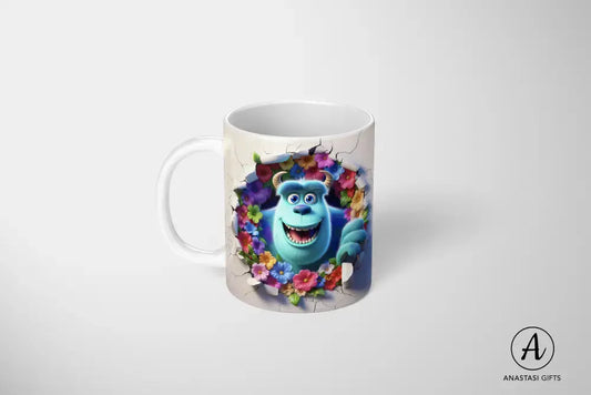James (Monsters Inc.) - Ceramic Mugs - Vibrant 3D Printed-Anastasi Gifts