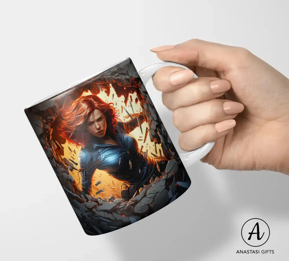 Marvel Black Widow Mug-Anastasi Gifts