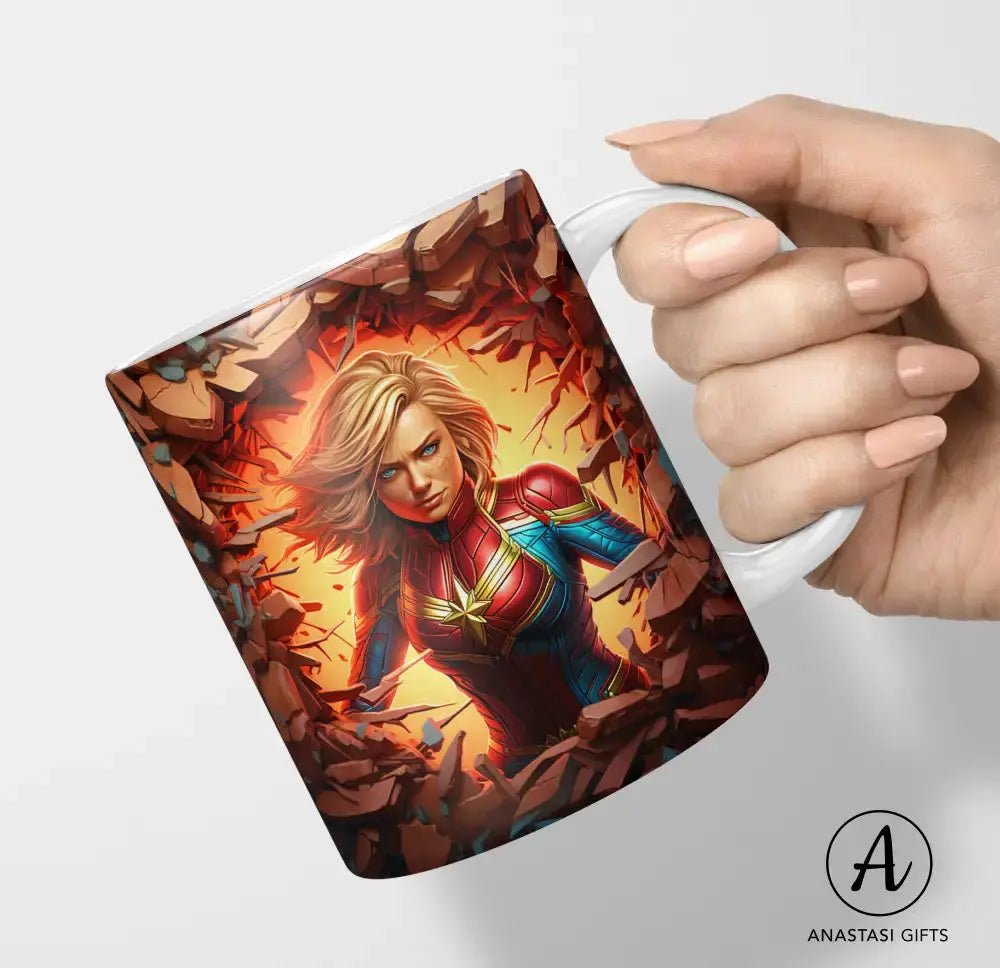 Marvel Captain Mug-Anastasi Gifts