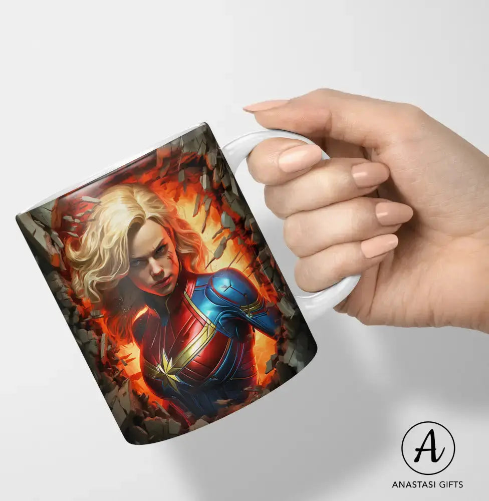 Marvel Captain Mug-Anastasi Gifts