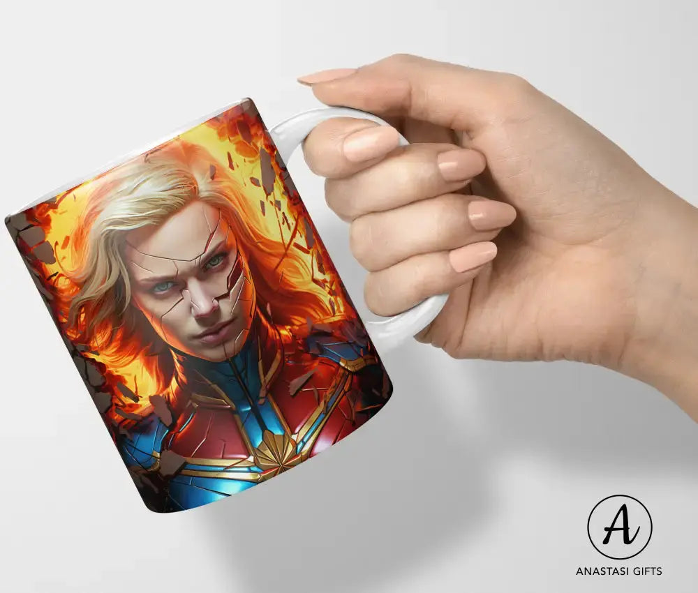 Marvel Captain Mug-Anastasi Gifts
