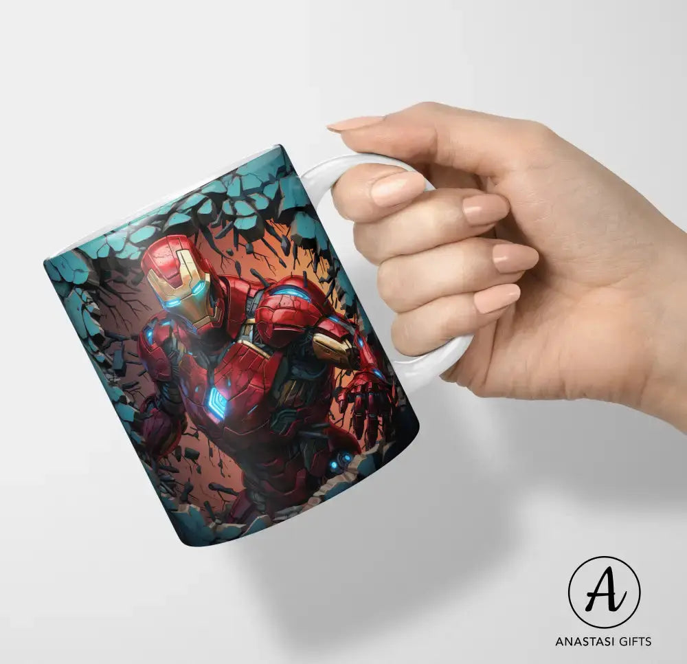 Marvel Iron Man Mug-Anastasi Gifts
