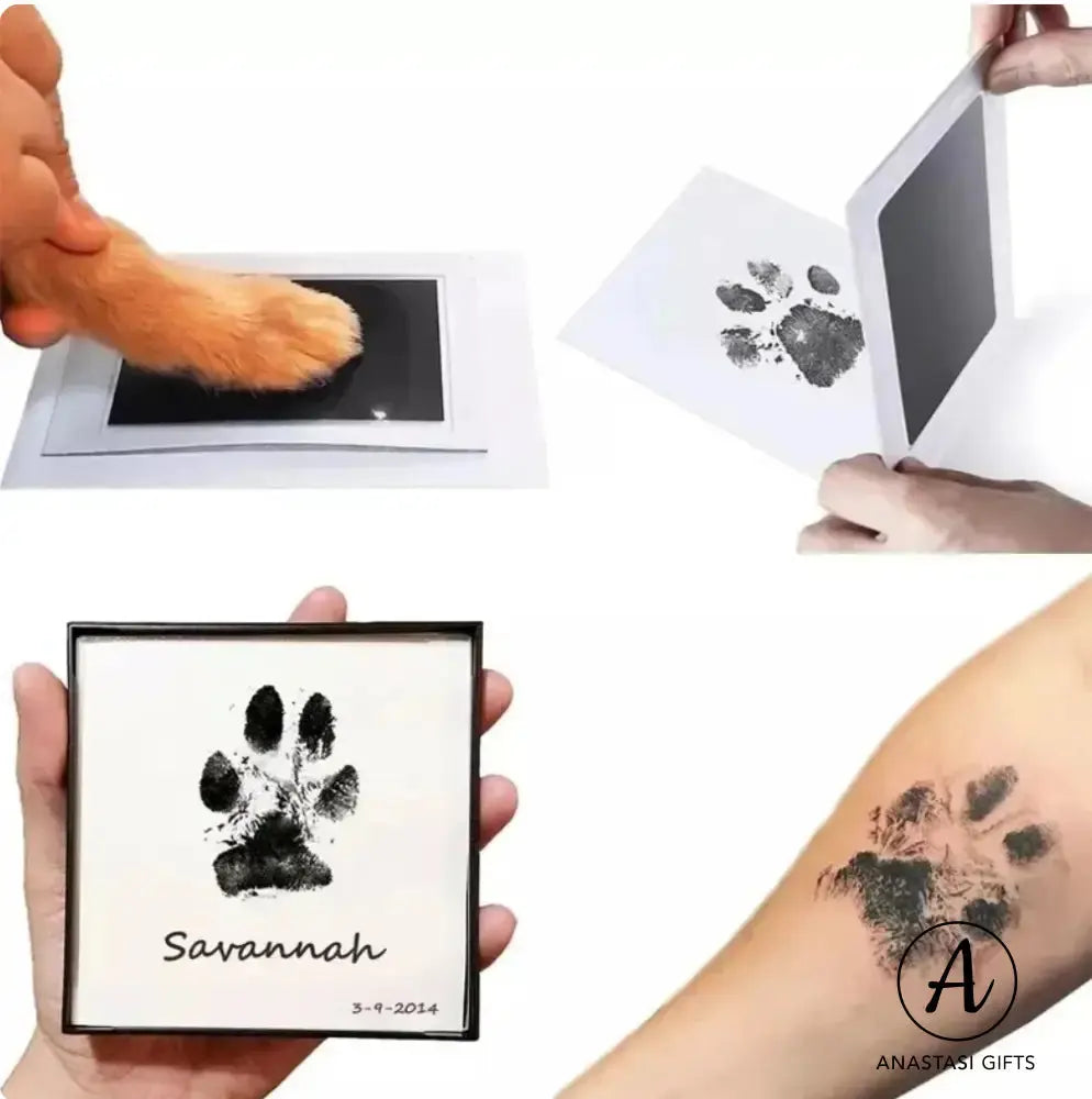 Paw Print Stamp - No Contact - Non Toxic-Anastasi Gifts