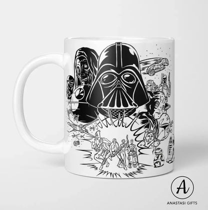 Star Wars - Black & White Collection-Anastasi Gifts