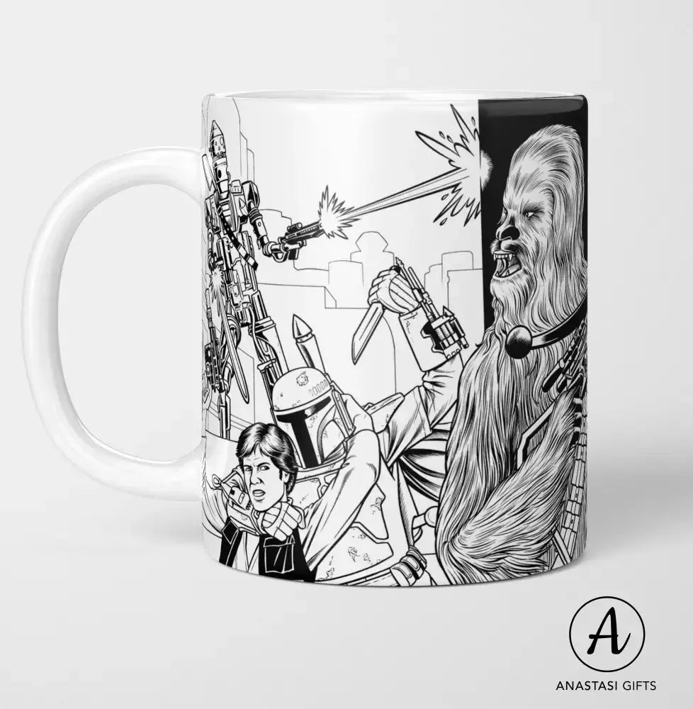 Star Wars - Black & White Collection-Anastasi Gifts