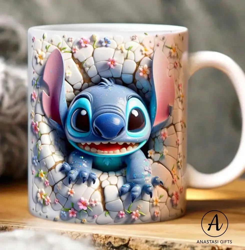 Stitch - Lilo & Stitch - Mug-Anastasi Gifts