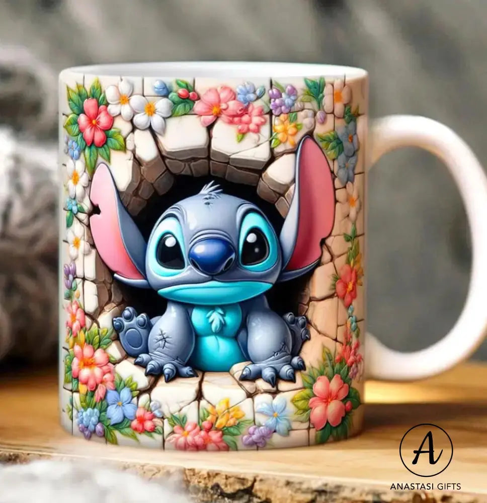 Stitch - Lilo & Stitch - Mug-Anastasi Gifts