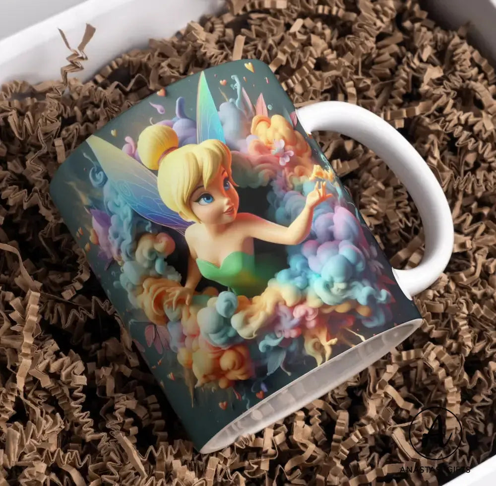 Whimsical Disney Ceramic Mugs | Enchanting 3D-Effect Prints-Anastasi Gifts