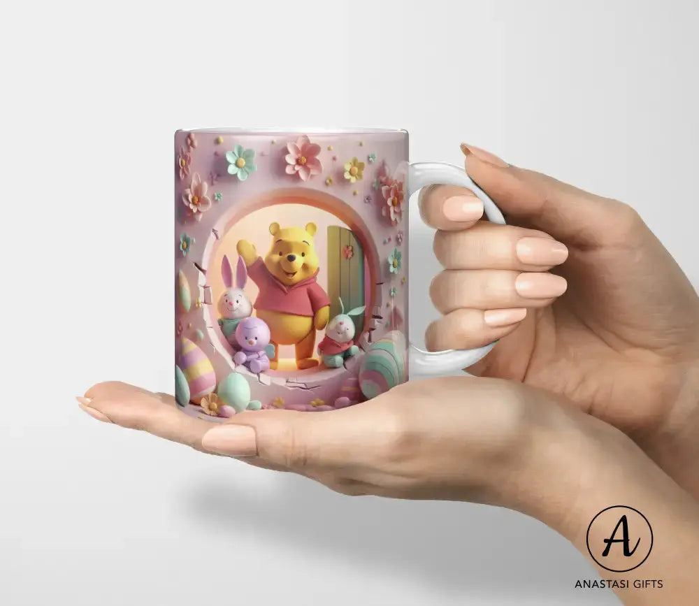 Winnie The Pooh & Eeyore - Easter theme-Anastasi Gifts