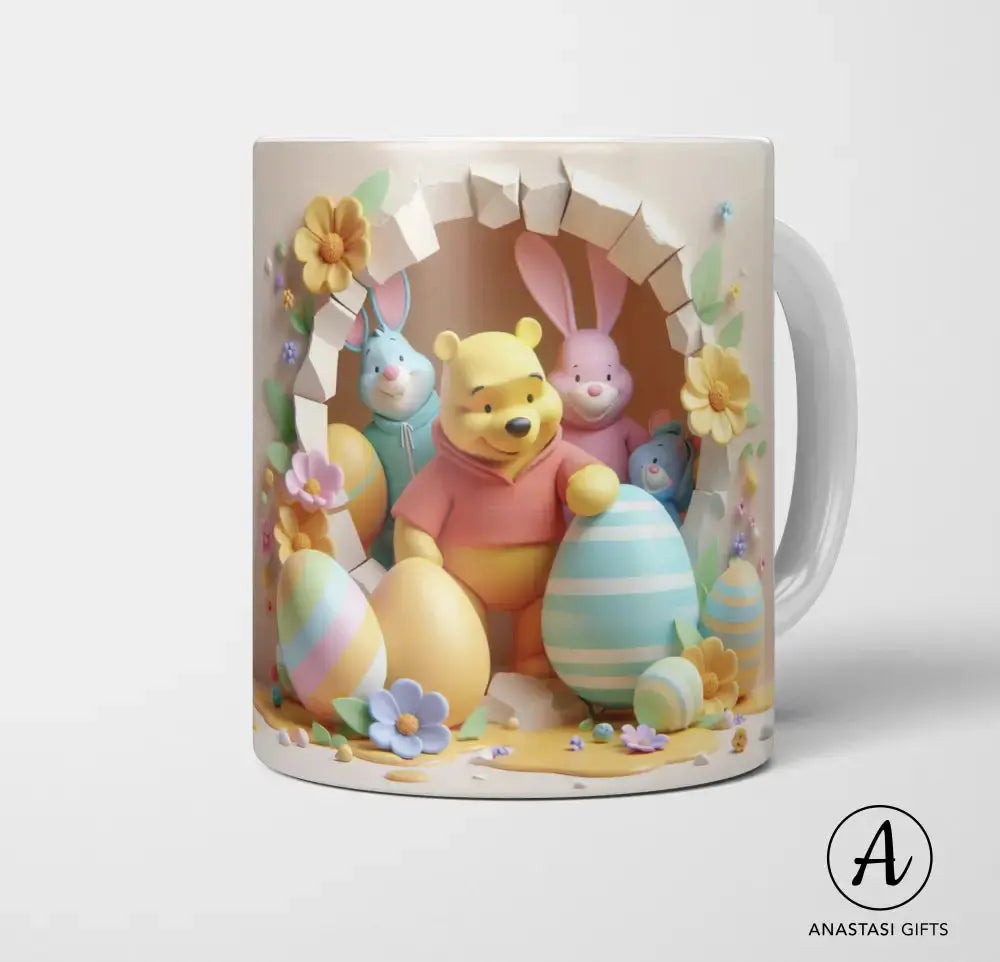 Winnie The Pooh & Eeyore - Easter theme-Anastasi Gifts