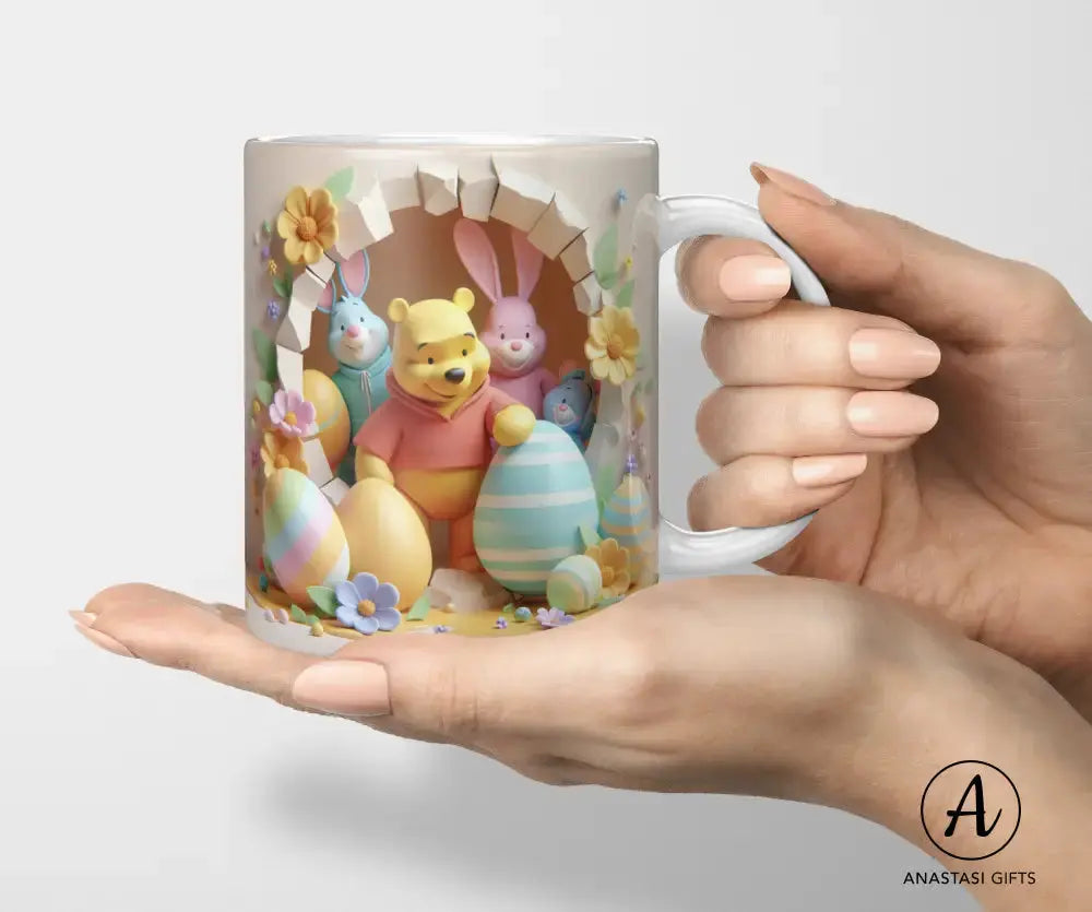 Winnie The Pooh & Eeyore - Easter theme-Anastasi Gifts