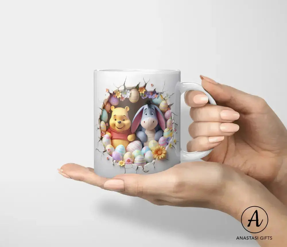 Winnie The Pooh & Eeyore - Easter theme-Anastasi Gifts